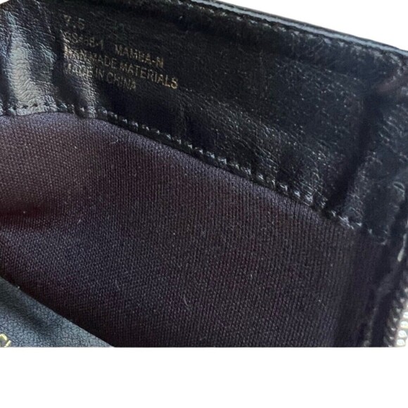 Fashion Nova Women’s Black Patent 4.5 Inch Chunky Heel Front Zipper Boot Size7.5 - Picture 10 of 12